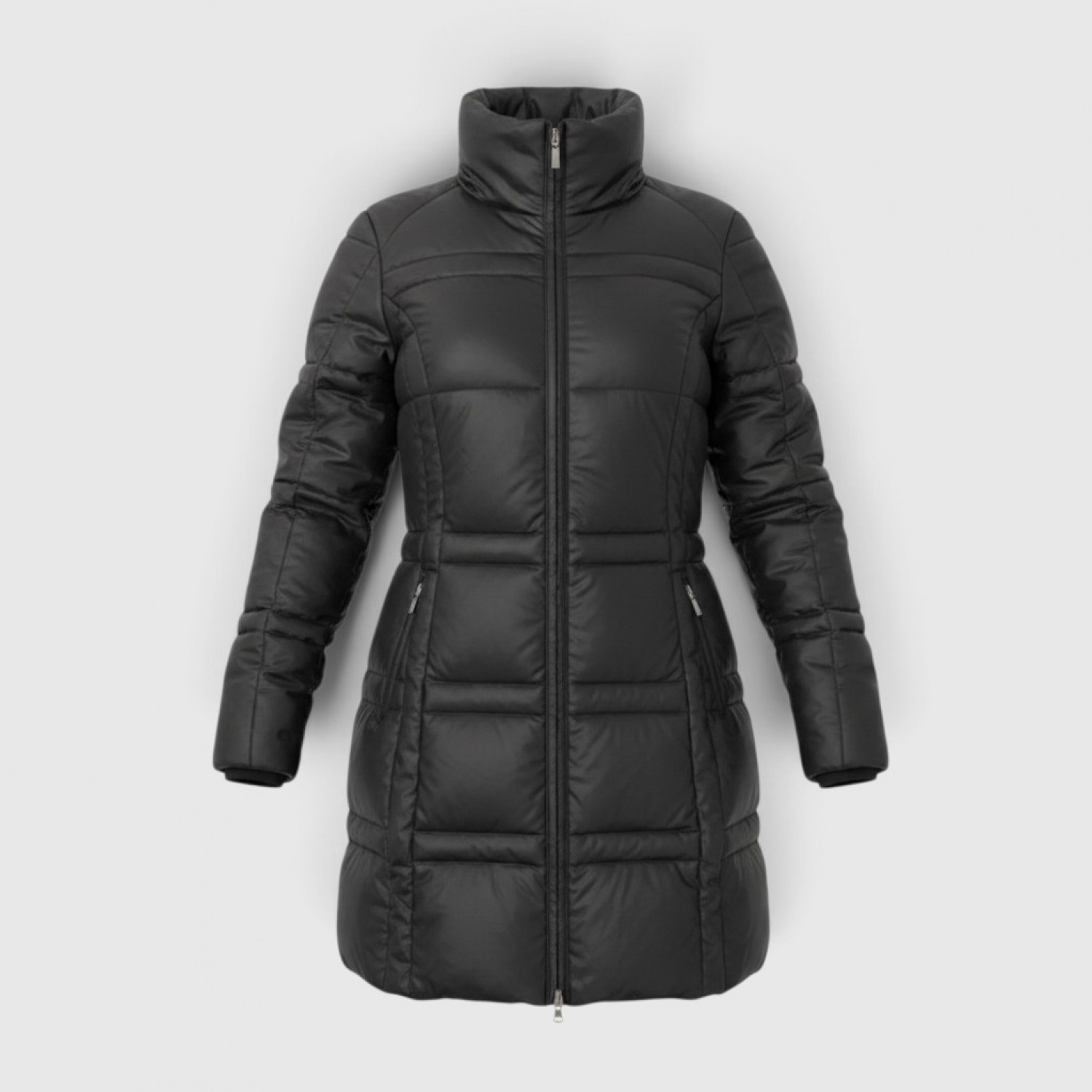 Γυναικείο Μακρύ Puffer Μπουφάν σε Μαύρο Χρώμα / Pre-Owned